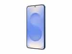 a blue rectangular cell phone