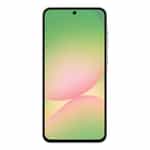 a cell phone with a green screen