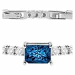 bracelet morellato saiw93 argente zoom pierre bleue
