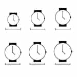 montre guess quinn argentee guide taille sans numeros