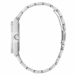 montre guess quinn argentee profil bracelet