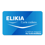 Carte cadeau ELIKIA crédit en magasin visuel carte bleue par ELIKIA BUSINESS
