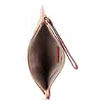 Intérieur pochette Michael Kors 35S5GTVW3I Red Clay, fermeture zippée et compartiment carte