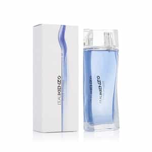 L’Eau Kenzo Pour Homme Eau de Toilette 100 ml, parfum homme frais et propre, flacon bleu et boîte d’origine, disponible chez ELIKIA BUSINESS