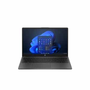 a laptop with a blue screen