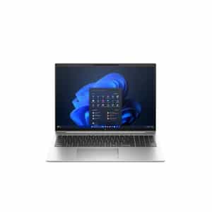 a laptop with a blue screen