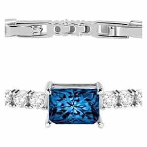 bracelet morellato saiw93 argente zoom pierre bleue