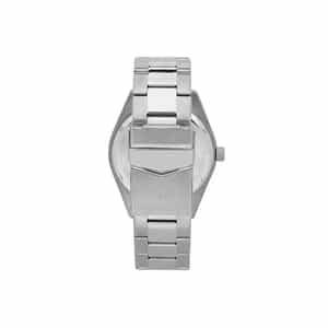 Montre Maserati R8853100043 dos – fermoir bracelet acier argenté, montre homme 43 mm