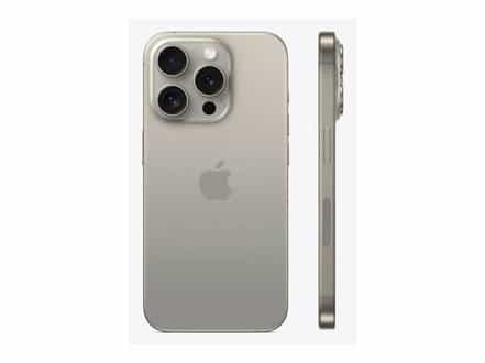 apple iphone 15 pro titane naturel 5g 512 go