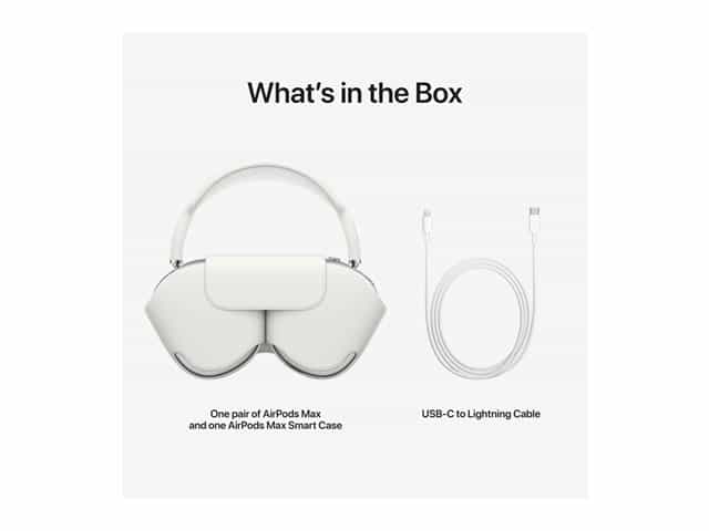 apple airpods max argent casque