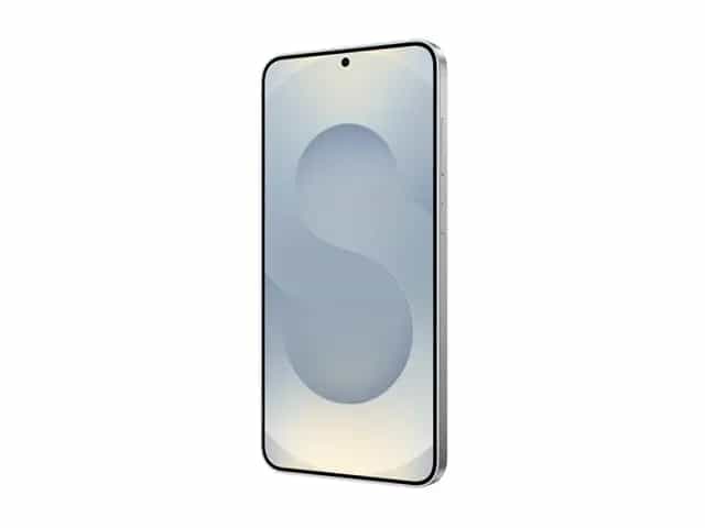 a white rectangular cell phone