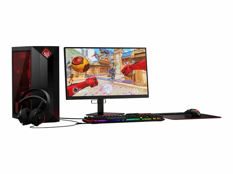 a computer with a keyboard and mouse