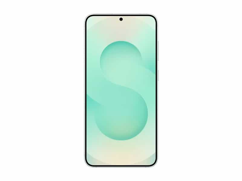 un téléphone portable blanc et vert