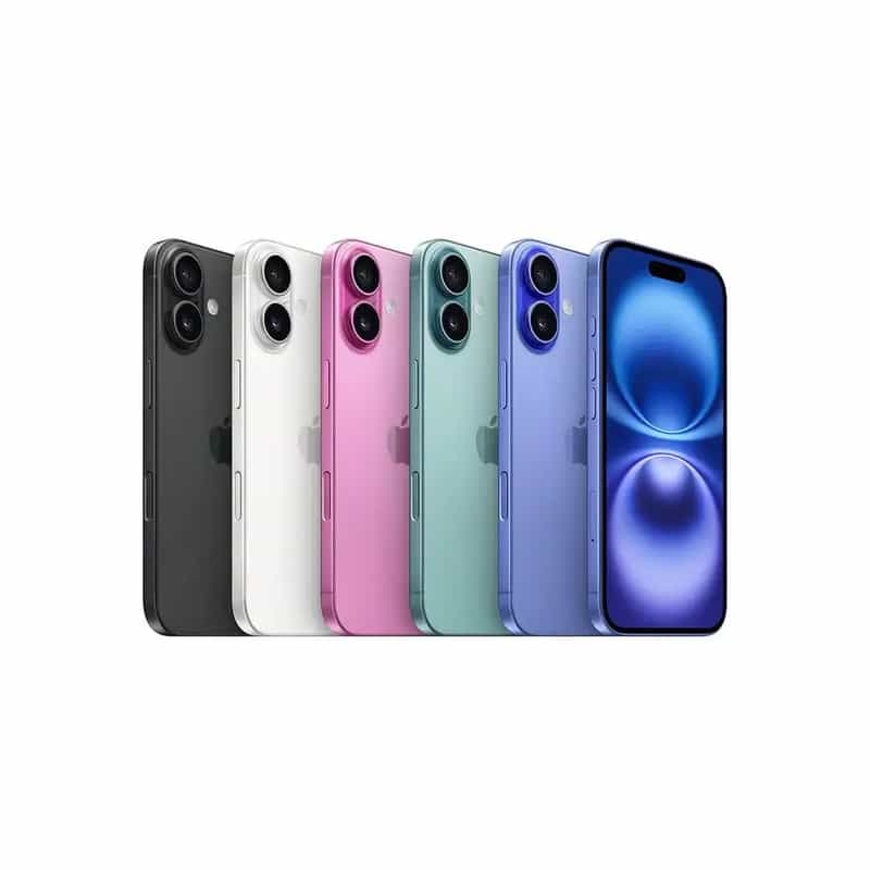 a row of cell phones