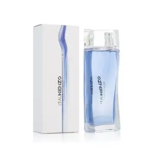L’Eau Kenzo Pour Homme Eau de Toilette 100 ml, parfum homme frais et propre, flacon bleu et boîte d’origine, disponible chez ELIKIA BUSINESS