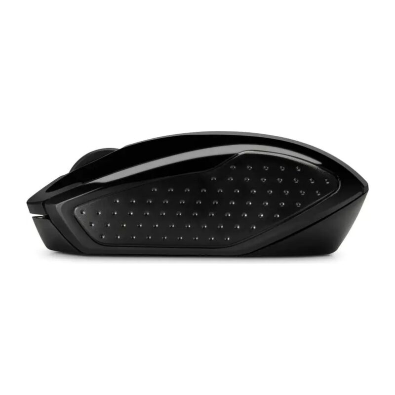 Souris sans fil HP 220 noire vue profil forme galbée