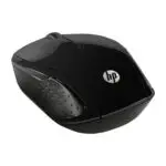 Souris sans fil HP 220 noire vue 3/4 grip antidérapant