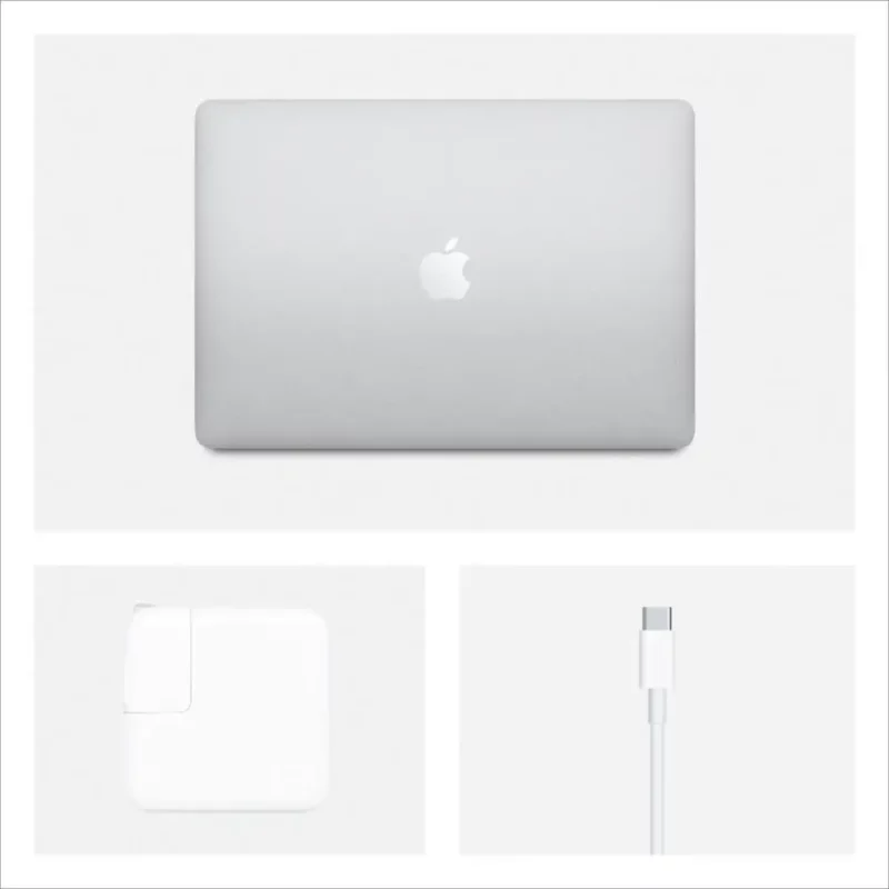 a laptop computer with a usb cable