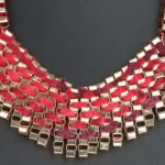 a close-up of a necklace