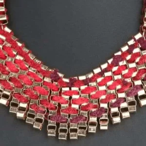 a close-up of a necklace