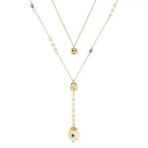 a necklaces with different pendants