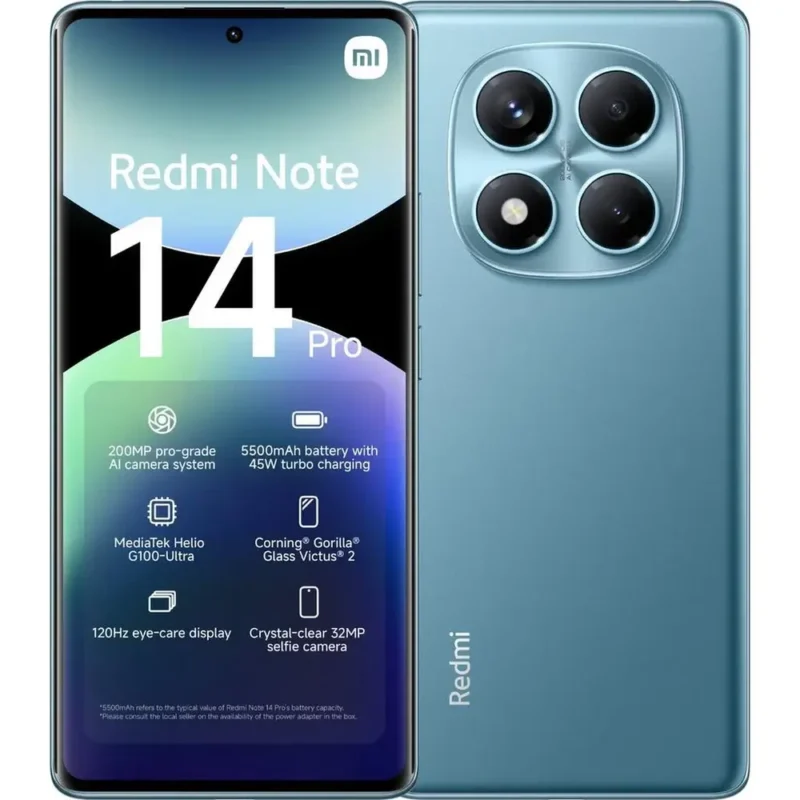 a front and back side of a cell phone