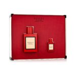 Coffret Gucci Bloom Ambrosia di Fiori EDP Intense 50 ml + mini 5 ml – coffret rouge avec deux flacons