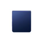 Samsung Galaxy Z Flip7 Bleu Nuit plié, vue arrière du design – 512 Go prix France