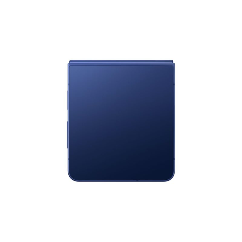 Samsung Galaxy Z Flip7 Bleu Nuit plié, vue arrière du design – 512 Go prix France