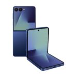 Samsung Galaxy Z Flip7 Bleu Nuit en visuel duo (plié + ouvert) – 512 Go prix France