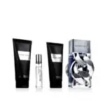 Coffret Michael Kors Pour Homme avec eau de parfum 100 ml, mini 10 ml, baume après-rasage 100 ml et gel douche 100 ml