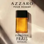 Azzaro Pour Homme EDT 50 ml photo produit angle détail packaging