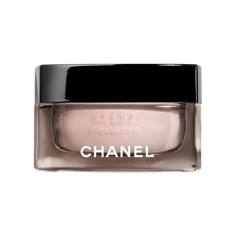 Chanel Le Lift Crème Fine 50 ml, pot de crème visage raffermissante, vue de face