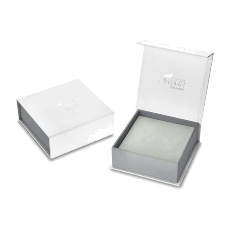 Coffret cadeau Lotus Silver pour collier et bijoux