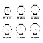 Guide tailles montre homme – choisir le bon diamètre de boîtier (43 mm) pour Maserati R8853100043