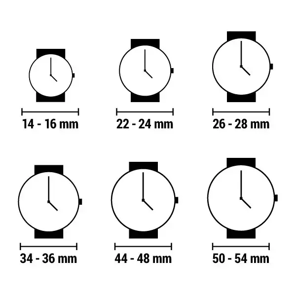 Guide tailles montre homme – choisir le bon diamètre de boîtier (43 mm) pour Maserati R8853100043