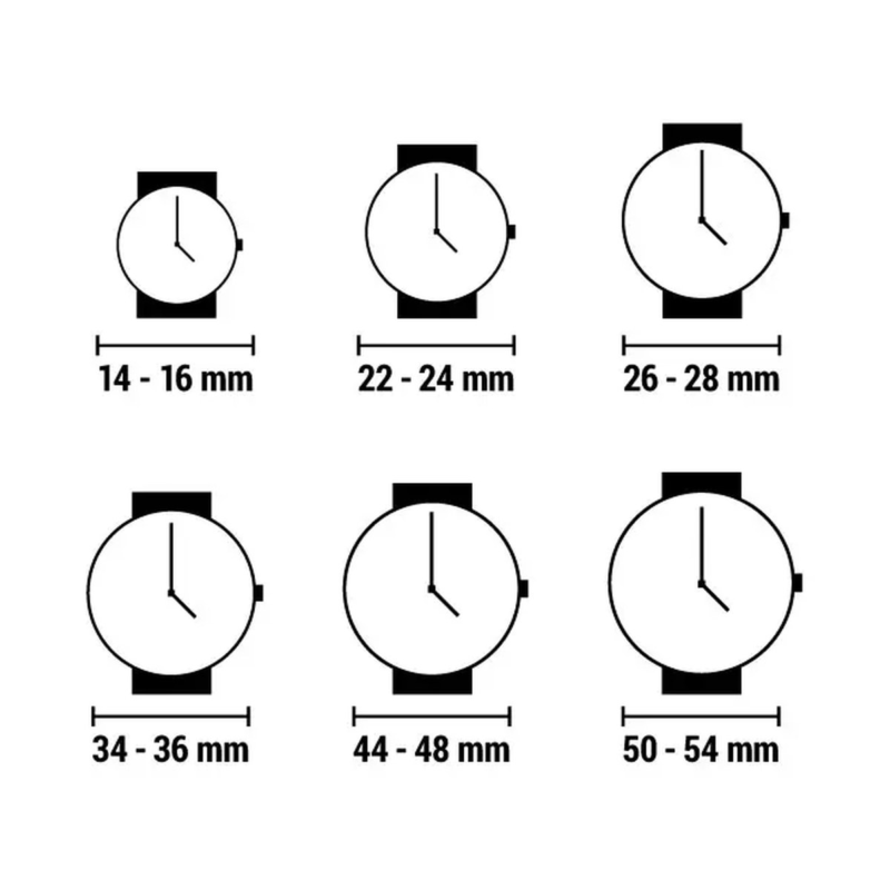 Guide tailles montre homme – choisir le diamètre de boîtier (43 mm) pour Maserati R8853100040
