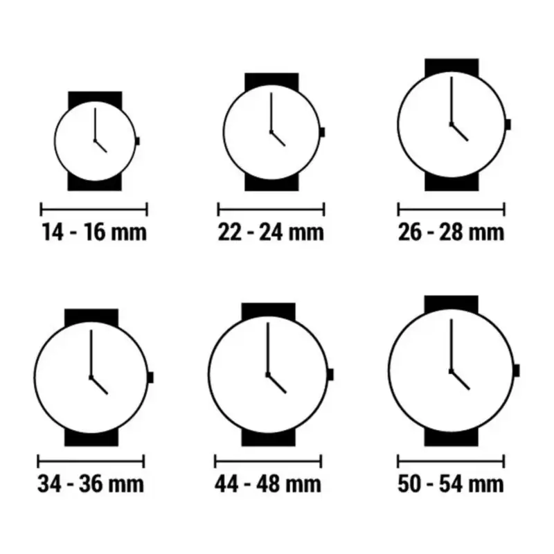 Guide tailles montre homme – choisir le diamètre de boîtier 43 mm pour Maserati R8873639001