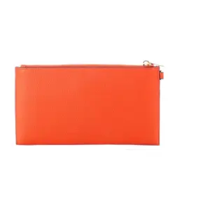 Dos pochette Michael Kors 35S5GTVW3I Red Clay en cuir grainé, format pochette zippée