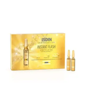 Coffret ISDIN Isdinceutics Instant Flash 5 ampoules 2 ml – traitement raffermissant